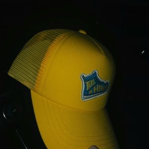 Yellow/Blue trucker hat